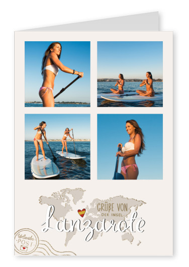Grüße von der Insel Lanzarote