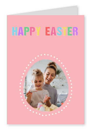 postcard HAPPY EASTER