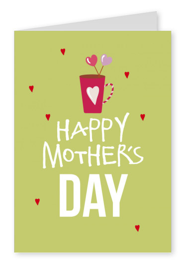 Happy Mother`s Day Postkarte