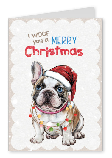 I woof you a Merry Christmas