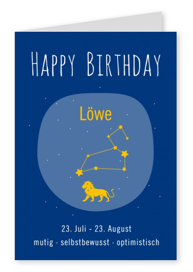 Happy Birthday Löwe
