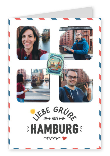 Liebe Grüße aus Hamburg