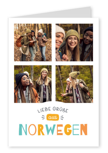 Liebe Grüße aus Norwegen