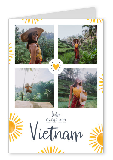 Liebe Grüße aus Vietnam