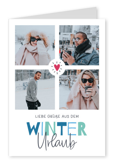 Liebe Grüße aus dem Winterurlaub