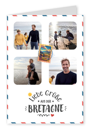 Liebe Grüße aus der Bretagne