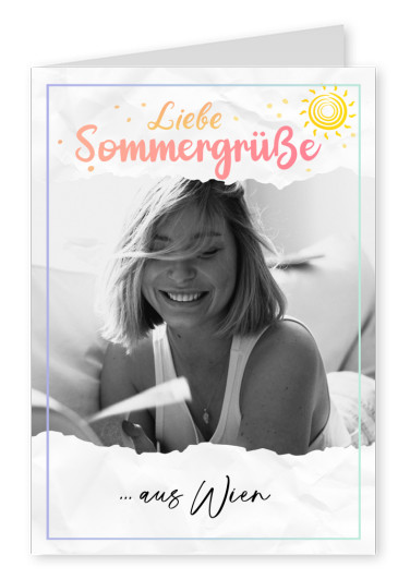 Liebe Sommergrüße aus Wien