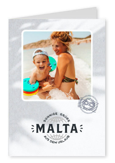 Malta Sonnige Grüße aus dem Urlaub