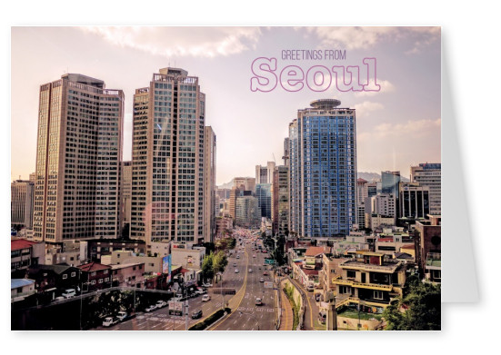 Foto von Seoul skyline