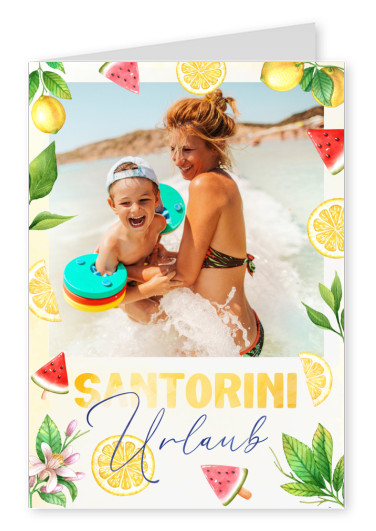 Santorini Urlaub