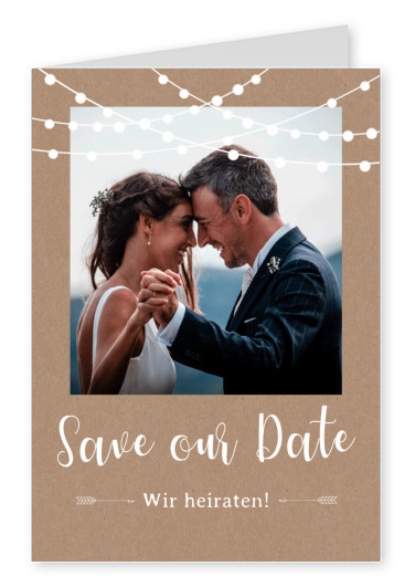 Save our date wir heiraten