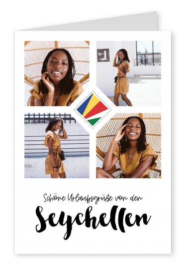 Schöne Urlaubsgrüße von den Seychellen