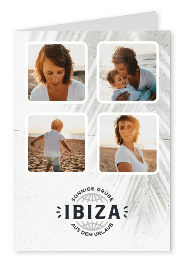 Sonnige Grüße aus dem Urlaub - Ibiza