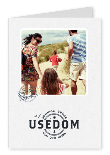 Sonnige Grüße von der Insel Usedom
