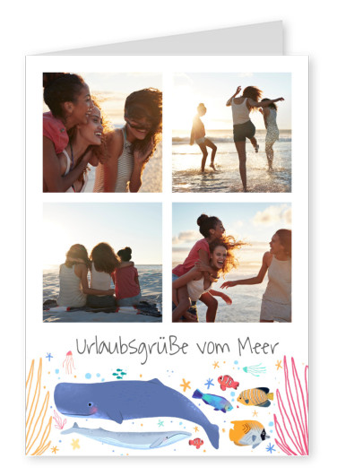 Urlaubsgrüße vom Meer