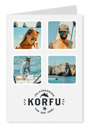 Urlaubsgrüße von der Insel Korfu