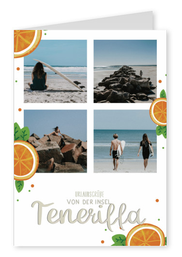 Urlaubsgrüße von der Insel Teneriffa