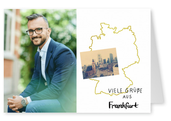 Viele Grüße aus Frankfurt