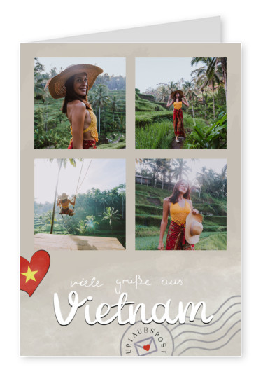 Viele Grüße aus Vietnam