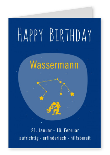 Happy Birthday Wassermann