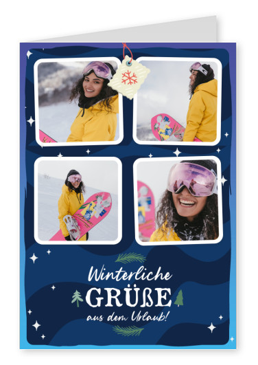 Winterliche Grüße aus dem Urlaub