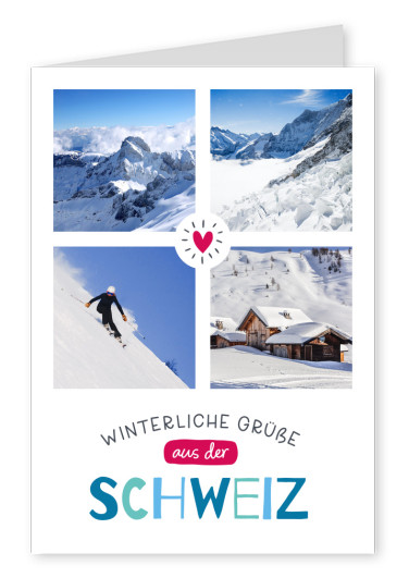 Winterliche Grüße aus der Schweiz