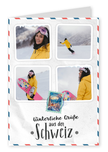 Winterliche Grüße aus der Schweiz