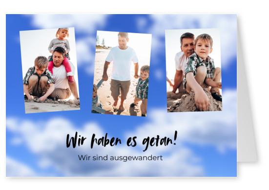 Wir haben es getan!