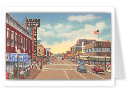 Albuquerque, New Mexico, Central Avenue looking west