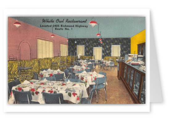 Alexandria Virginia White Owl Restaurant