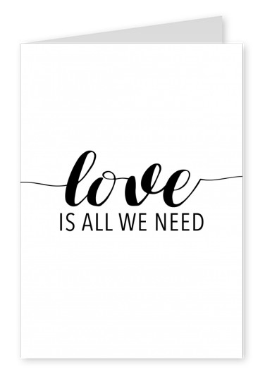 Love is all we need