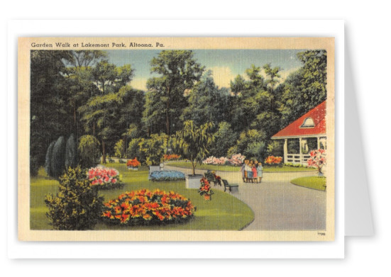 Altoona, Pennsylvania, Garden Walk, lakemont Park