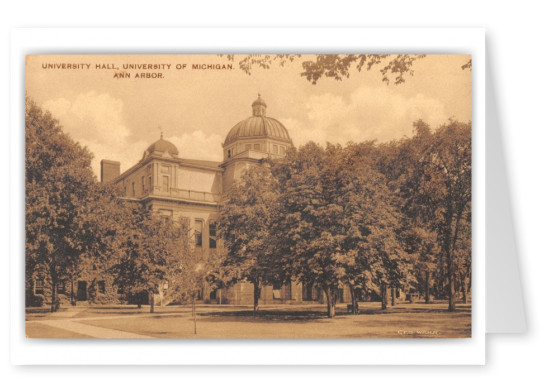 Ann Arbor, Michigan, University Hall, University of Michigan