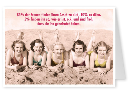 vintage photo Frauen am Strand