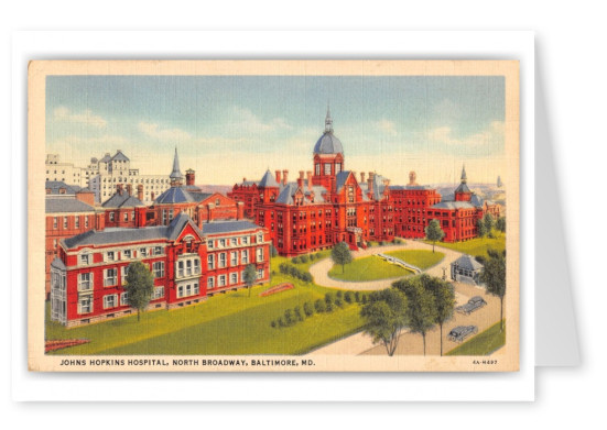 Baltimore, Maryland, Johns Hopkins Hospital, North Broadway