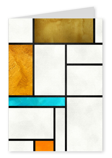 Kubistika Bauhaus Mondrain 1