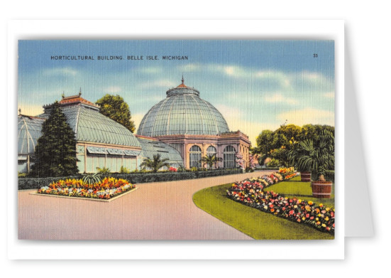 Belle Isle, Michigan, Horticultural Building