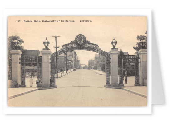 Berkeley, California, Sather gate, University of California