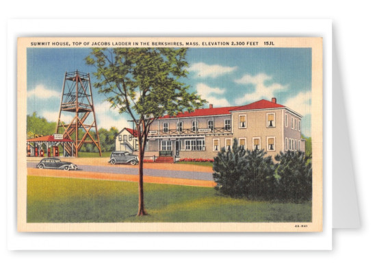 Berkshires, Massachusetts, top of Jacobs Ladder, Summit House