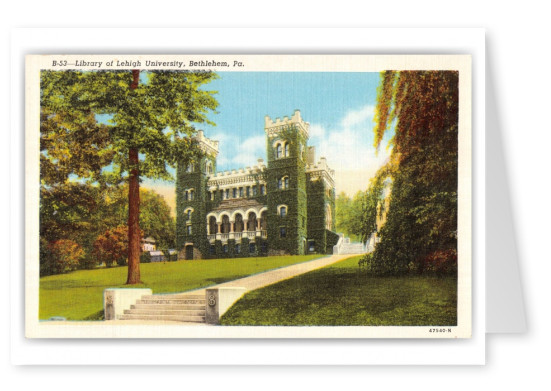 Bethlehem, Pennsylvania, Library of Lehigh University