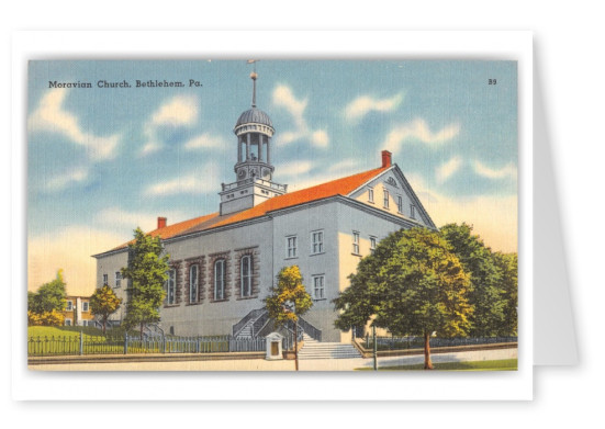 Bethlehem, Pennsylvania, Moravian Church