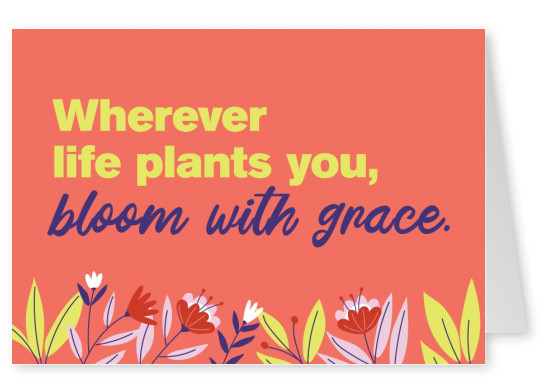 bloom with grace - #iamachampion