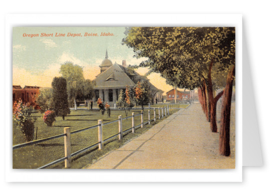 Boise, Idaho, Oregon Short Line Depot