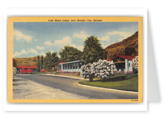 Boulder City Nevada Lake Mead Lodge