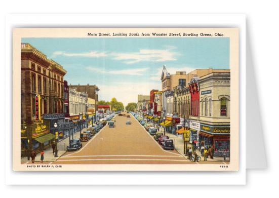 Bowling Green, Ohio, Main Street looking south