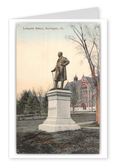 Burlington, Vermont, Lafayette Statue