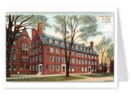 Cambridge, Massachusetts, Mass Hall, harvard College