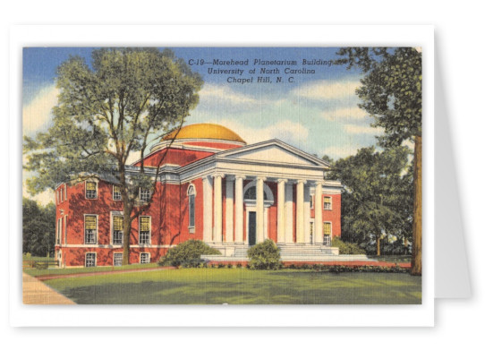 Chapel Hill, North Carolina, Morehead Planetarium Building, University of North Carolina