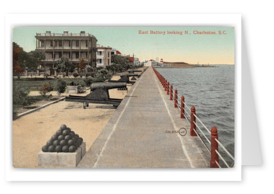 Charleston, South Carolina, East Battery looking north