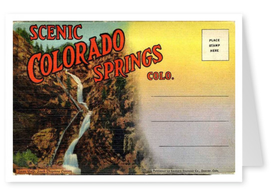 Curt Teich Postcard Archives Collection Colorado Springs